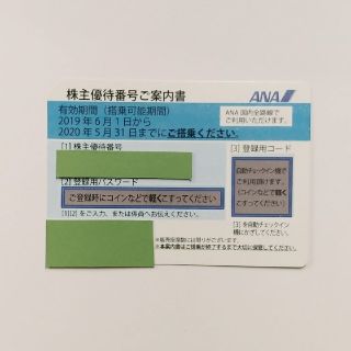 エーエヌエー(ゼンニッポンクウユ)(ANA(全日本空輸))のANA株主優待券１枚(その他)