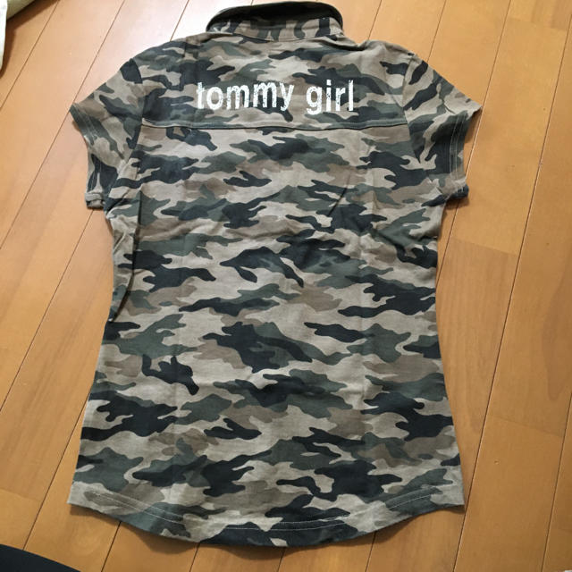 tommy girl(トミーガール)のtommy girl 半袖シャツ Sサイズ レディースのトップス(シャツ/ブラウス(半袖/袖なし))の商品写真