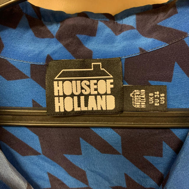 HOUSE OF HOLLAND(ハウスオブホーランド)の美品！House of Holland☆シャツ　ブラウス　シルク レディースのトップス(シャツ/ブラウス(長袖/七分))の商品写真