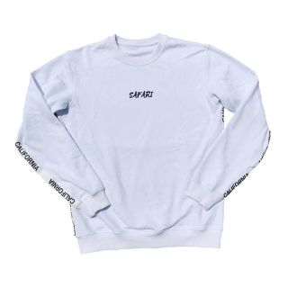 エムエスジイエム(MSGM)の西海岸系☆LUSSO SURF カリフォルニア　スウェット　Lサイズ☆RVCA(スウェット)