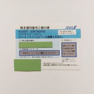 エーエヌエー(ゼンニッポンクウユ)(ANA(全日本空輸))のANA株主優待券１枚(その他)