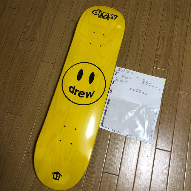 Drew Mascot Skate Deck Golden Yellow
