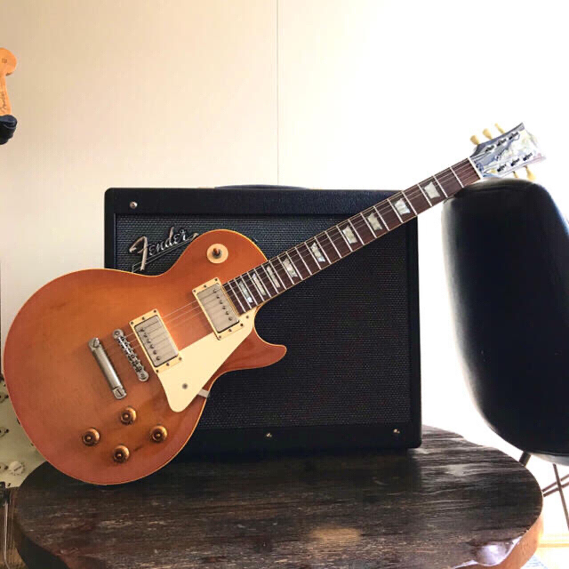 GRECO EG 1981 柾目に板目が絡む見事なフレイムトップ - 1