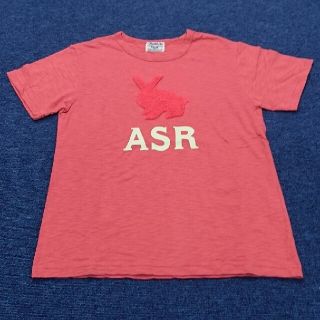 エーズラビット(Asrabbit)のエーズラビット うさぎワッペンTシャツ(Tシャツ(半袖/袖なし))