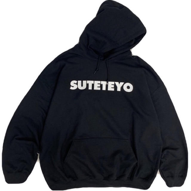 SUTETEYO パーカー BLACK 安達祐実