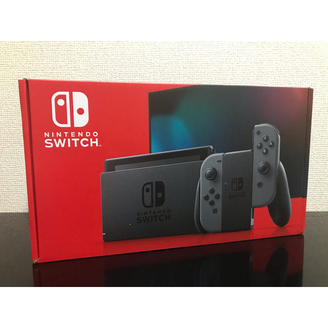 1時間以内発送 店舗印有 ニンテンドースイッチ 本体 グレー 新品未開封ホビー