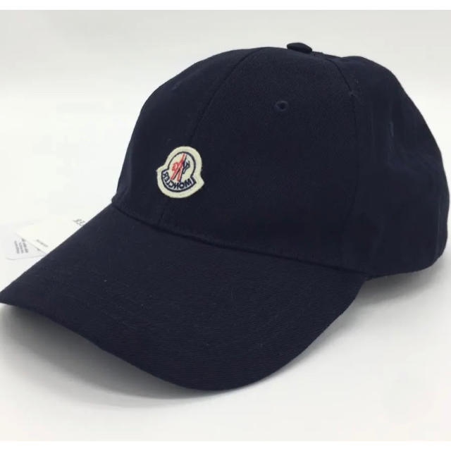 MONCLER(モンクレール)の【新品/お値下げ不可】20SS モンクレール ベースボールキャップ ネイビー レディースの帽子(キャップ)の商品写真