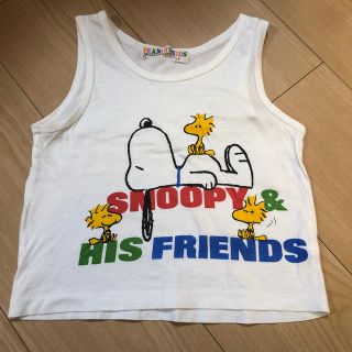 スヌーピー(SNOOPY)のスヌーピー タンクトップ 95(Tシャツ/カットソー)