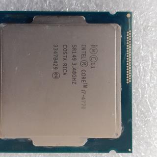 CPU I7 4770 、MB、メモリーカード、HDD１T、グラボ付き(PCパーツ)