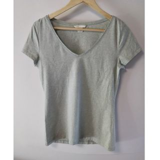 エイチアンドエム(H&M)のH&M VネックTシャツ Mサイズ(Tシャツ(半袖/袖なし))