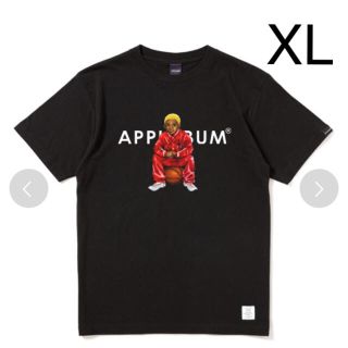 アップルバム(APPLEBUM)のTシャツ アップルバム WORM BOY ブラック XL(Tシャツ/カットソー(半袖/袖なし))