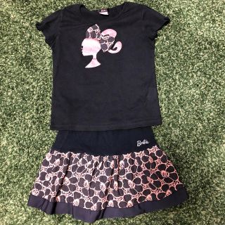 バービー(Barbie)のバービー  スカートパンツ　Tシャツ　150(Tシャツ/カットソー)