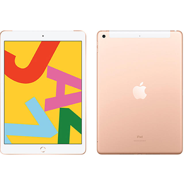 サイン・掲示用品 パネル iPad/7世代/32GB/ゴールド/SIMロック解除済