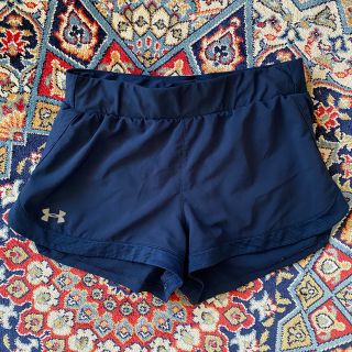 アンダーアーマー(UNDER ARMOUR)のUNDER ARMOUR アンダーアーマー　ショートパンツ　ネイビー　L(ショートパンツ)