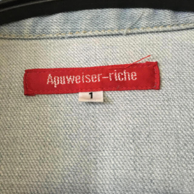 Apuweiser-riche(アプワイザーリッシェ)のアプワイザーリッシェ♡Gジャン レディースのジャケット/アウター(Gジャン/デニムジャケット)の商品写真