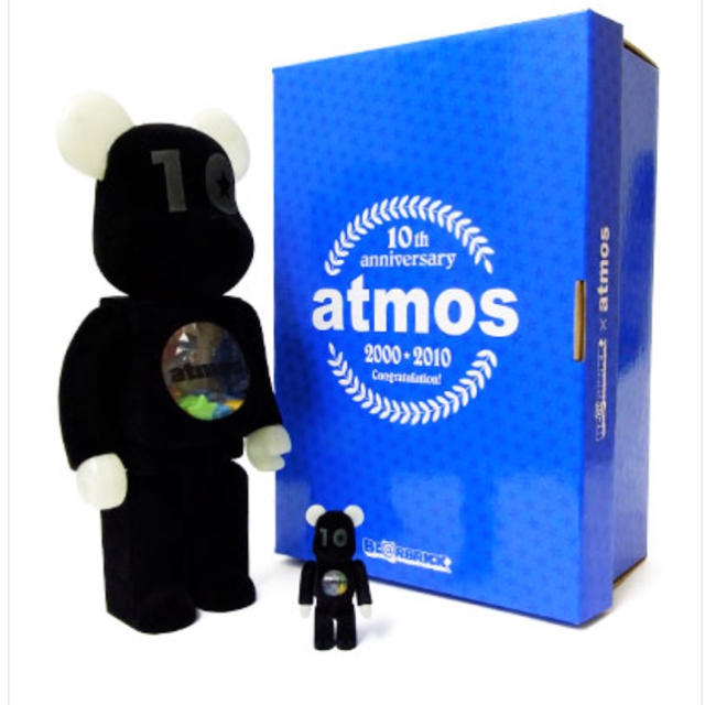 BE@RBRICK×atmos 10周年記念 ベアブリック アトモス