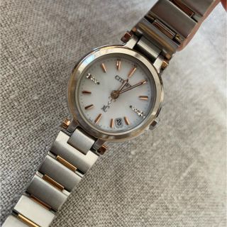 シチズン(CITIZEN)の【ジャンク品】citizen xc レディース腕時計(腕時計)