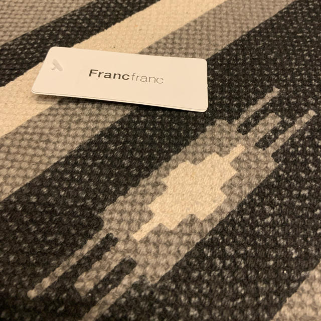 Francfranc(フランフラン)のFrancfranc オルティガ柄 180×45cm ロングマット✩.*˚ インテリア/住まい/日用品のラグ/カーペット/マット(キッチンマット)の商品写真