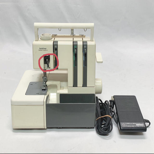 動作確認済 brother ブラザー ロックミシン ジャンク品 ホームロックII | フリマアプリ ラクマ