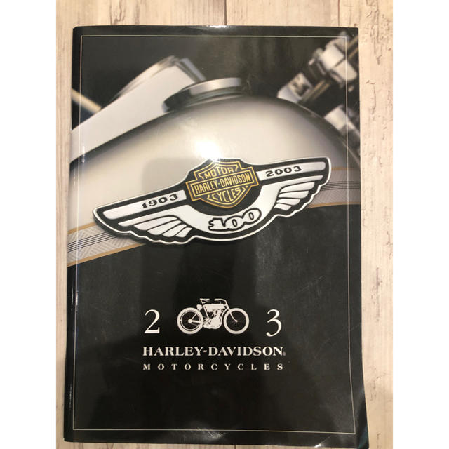 Harley Davidson(ハーレーダビッドソン)のハーレーダビッドソン  2003 100周年　カタログ 自動車/バイクの自動車/バイク その他(その他)の商品写真