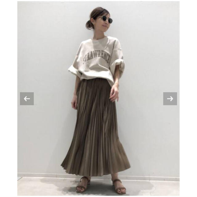 L'APPARTEMENT アパルトモン   Pleats Skirt ベージュ