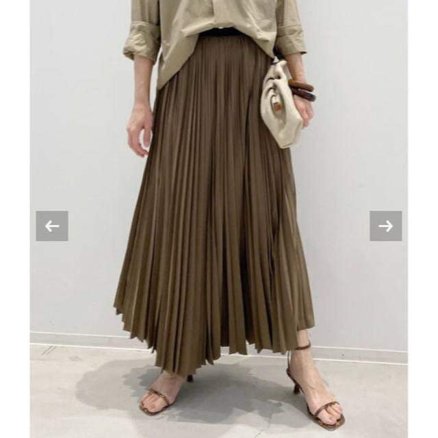 サイズ変更オプション L'Appartement CTN Pleats Skirt - ロングスカート