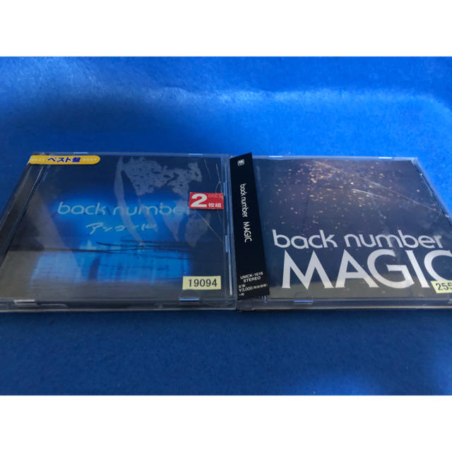 BACK NUMBER(バックナンバー)のバックナンバー   アルバム　2枚セット　MAGIC アンコール エンタメ/ホビーのCD(ポップス/ロック(邦楽))の商品写真