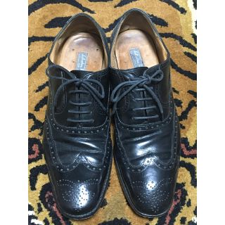 サルヴァトーレフェラガモ(Salvatore Ferragamo)のサルバトーレフェラガモ　ferragamo 10H ウィングチップ　革靴used(ドレス/ビジネス)