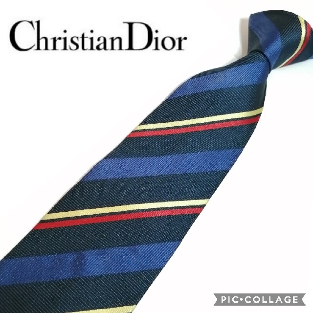 Christian Dior - クリスチャン ディオール イタリア製 ネクタイ 476の通販 by miyoshi's shop