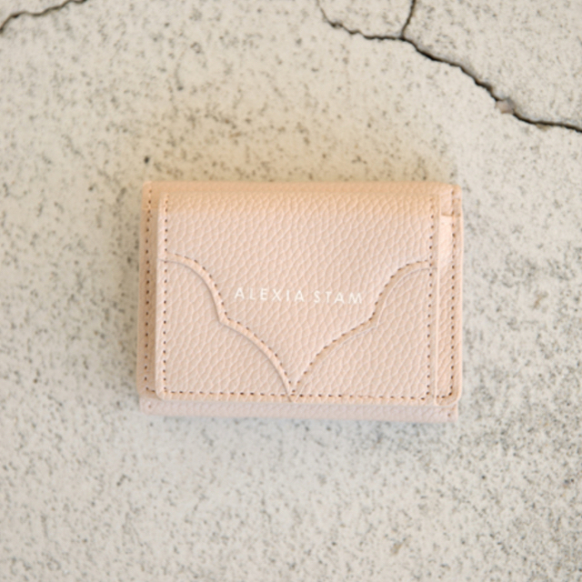 ALEXIA STAM Logo Card Case Pink 買得 www.gold-and-wood.com