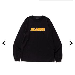 エクストララージ(XLARGE)のL/S TEE OVER EDGE STANDARD LOGO(Tシャツ/カットソー(七分/長袖))