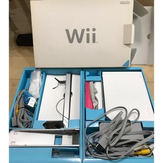 ウィー(Wii)のwii本体セット(家庭用ゲーム機本体)