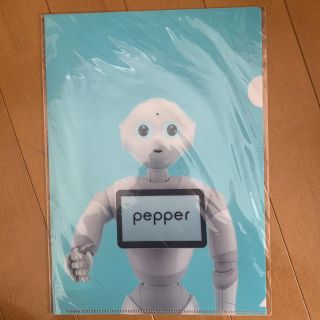 ソフトバンク(Softbank)のPepperくん クリアファイル(クリアファイル)