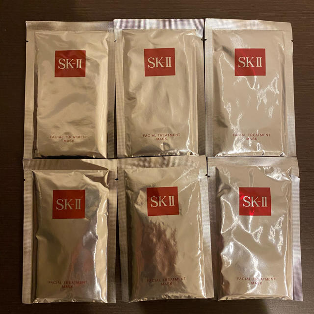 SK-II(エスケーツー)のtiramisu様専用　SK-Ⅱフェイシャル　トリートメント　マスク　6枚セット コスメ/美容のスキンケア/基礎化粧品(パック/フェイスマスク)の商品写真