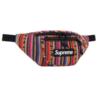 シュプリーム(Supreme)のWoven Stripe waist bag Multicolor (ショルダーバッグ)