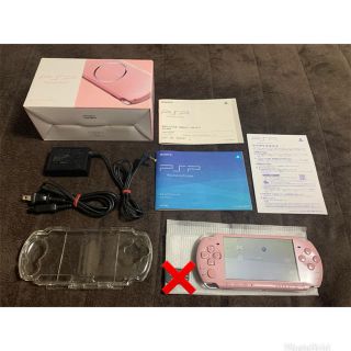 専用出品　PSP-3000 ピンク　比較的良品　送料無料　①