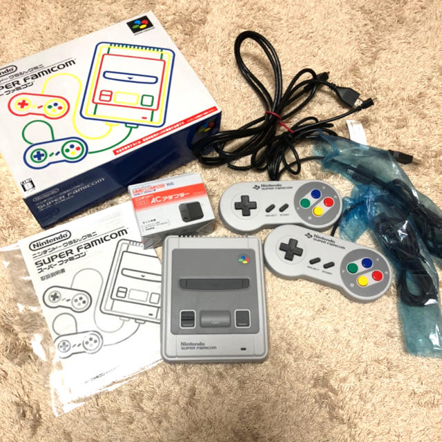 任天堂 スーパーファミコンクラシックミニ ACアダプター付き 通信販売
