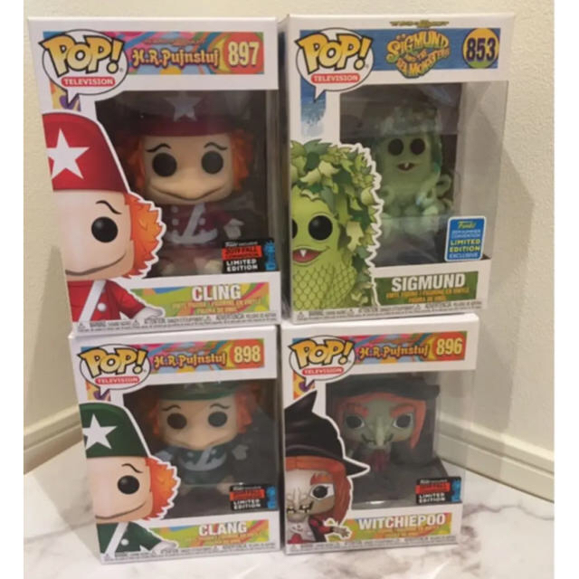 5点セット限定FUNKO POP!  H.R Pufnstuf4セット