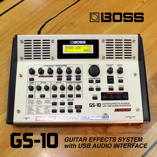 家録音に最適【BOSS GS10】ｴﾌｪｸﾀｰ/USBｲﾝﾀｰﾌｪｲｽ 送料込 | フリマアプリ ラクマ