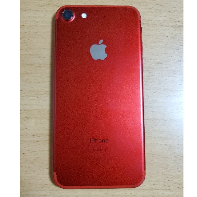 128GBIMEIiphone7 (product red) 128GB 本体 SIMロック解除済