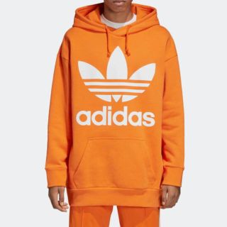 アディダス(adidas)のadidas☆アディダス☆オリジナル☆パーカー☆オレンジ(パーカー)