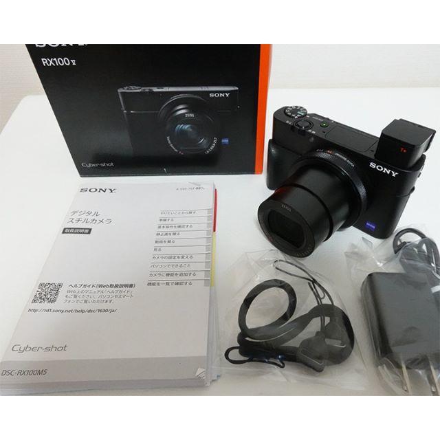 SONY DSC-RX100M5 純正グリップ装着済 正規登録店 スマホ/家電/カメラ ...