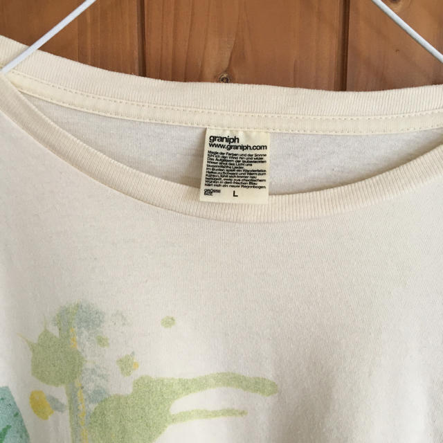 Design Tshirts Store graniph(グラニフ)のGraniph ロンT Lサイズ メンズのトップス(Tシャツ/カットソー(七分/長袖))の商品写真
