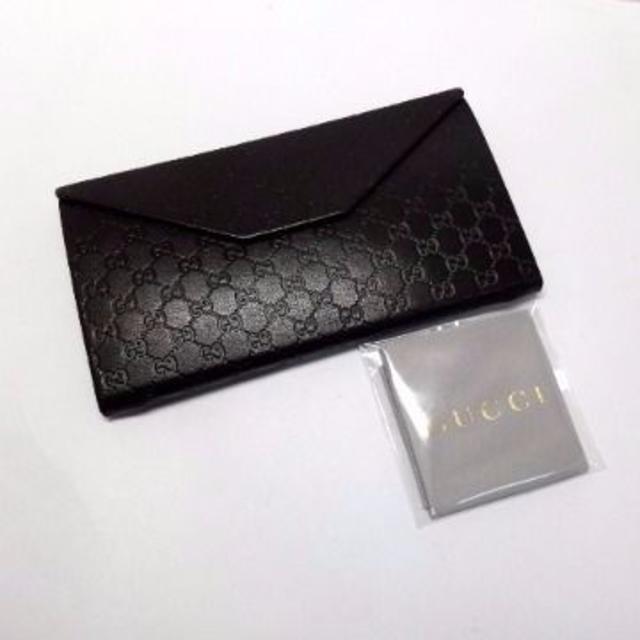 Gucci(グッチ)の新品　GUCCI　折り畳みサングラスケース レディースのファッション小物(サングラス/メガネ)の商品写真