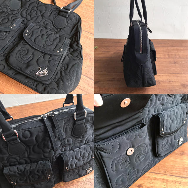 【 ヴェラブラッドリー 】Bowler Satchel in Black 2