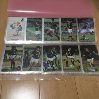 カルビー(カルビー)のヴェルディ川崎　読売サッカークラブ　Jリーグチップス　1993年　10枚セット(記念品/関連グッズ)