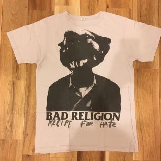 アンビル(Anvil)のBad Religion バンドTシャツ　輸入品　グレー(Tシャツ/カットソー(半袖/袖なし))