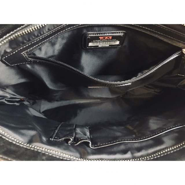 美品⭐️TUMI 本革 2WAY 多機能 ビジネスブリーフ ショルダー付き-