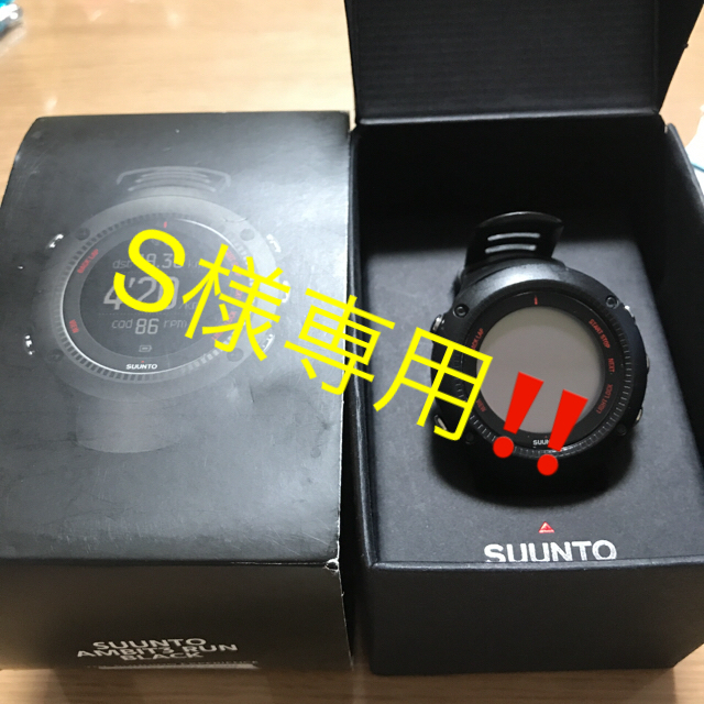 SUUNTO AMBIT3 RUN BLACK アンビット3ラン