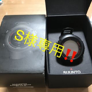 スント(SUUNTO)のSUUNTO AMBIT3 RUN BLACK アンビット3ラン(トレーニング用品)